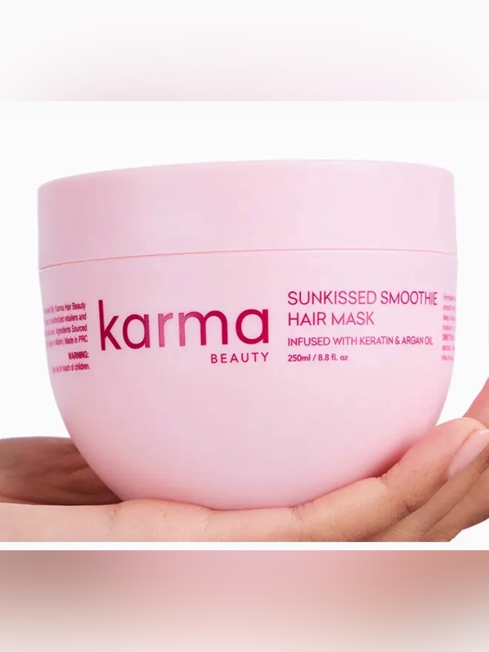 Karma Beauty Sunkissed Hair Mask - Pink Full Size